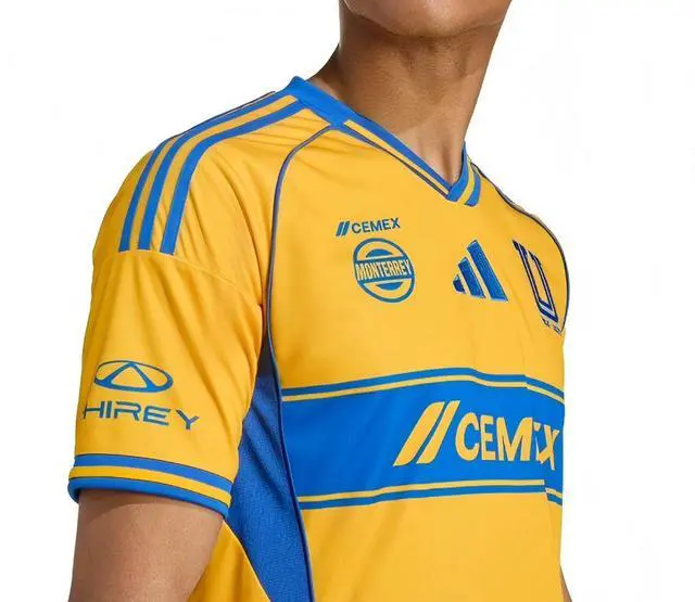 Alt view image 4 of 5 - Tigres UANL Home Men's Stadium Jersey 25/26 2XL
