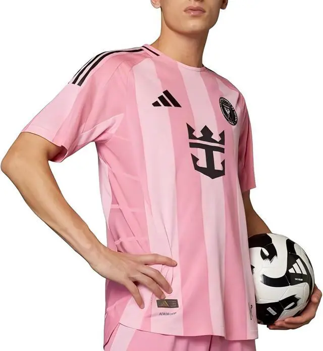 Alt view image 5 of 6 - Inter Miami CF Home Men's Authentic Soccer Jersey 25/26 M