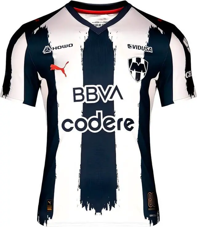 Alt view image 3 of 4 - Monterrey Home Shirt Replica 25-26 Soccer Jersey Men