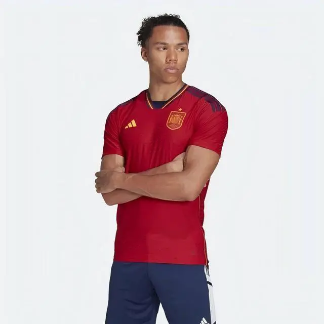 Alt view image 5 of 5 - Spain Authentic World Cup 2022 Home Jersey 2XL