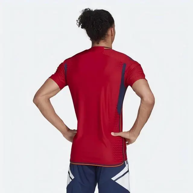 Alt view image 4 of 5 - Spain Authentic World Cup 2022 Home Jersey 2XL