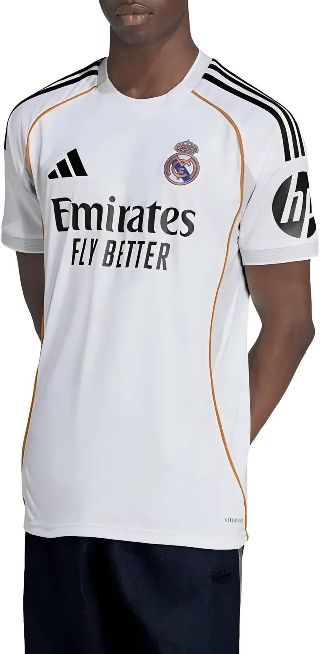 Alt view image 2 of 6 - 2025-26 Real Madrid Men's Stadium Home Soccer Jersey