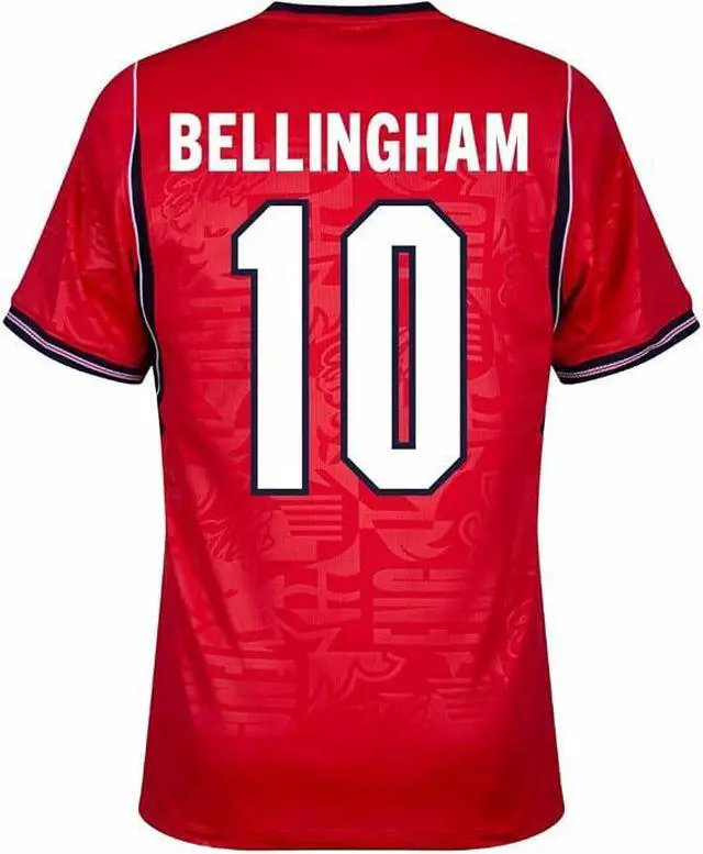 Main image of England #10 Mens Soccer Jersey Fan Version Short Sleeve Shirt for Game Day, Training, or Casual Wear L