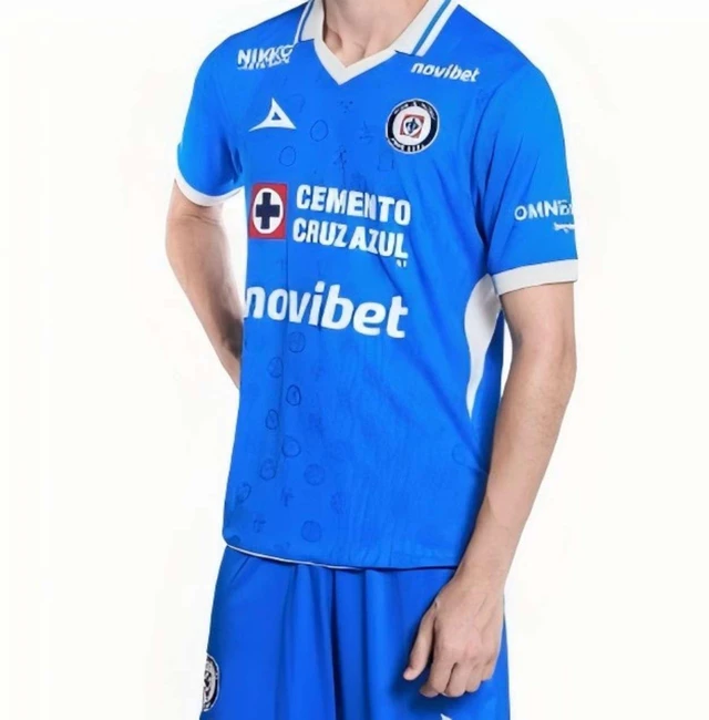 Alt view image 5 of 5 - Cruz Azul 20262027 Home & Away Soccer Jerseys Blue M