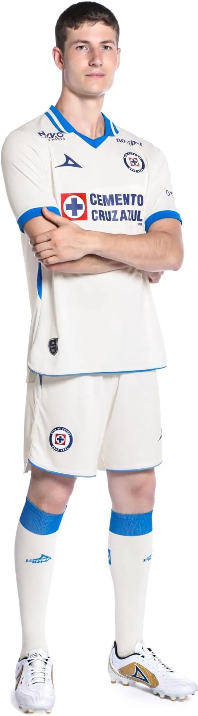 Alt view image 4 of 5 - Cruz Azul 20262027 Home & Away Soccer Jerseys White 2XL