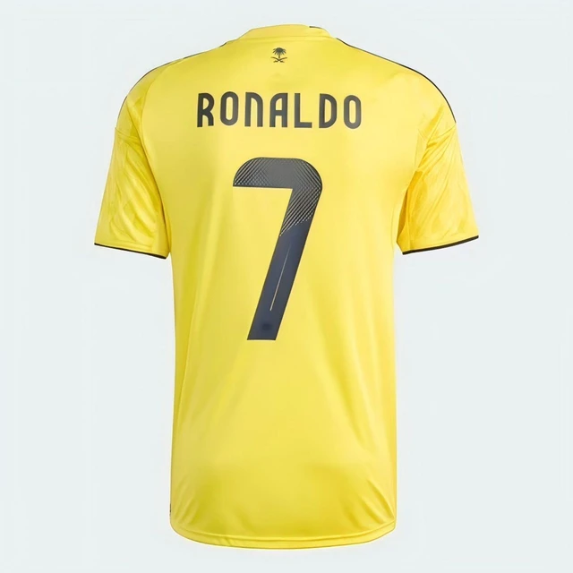 Alt view image 2 of 4 - Al NASSR FC Home Men's Ronaldo #7 Soccer Jersey 25/26