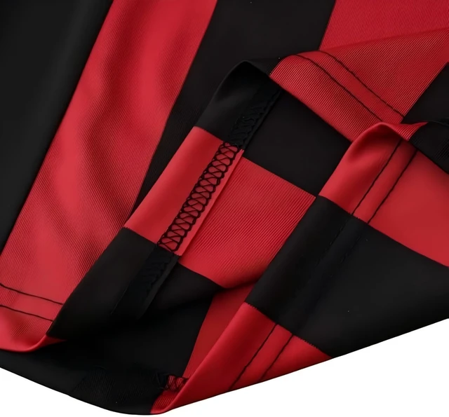 Alt view image 3 of 5 - Ronaldinho Retro Mens Soccer Jersey 2005 & 2009 Short & Long Sleeve for Game Day, Training, or Casual Wear 2009 XL