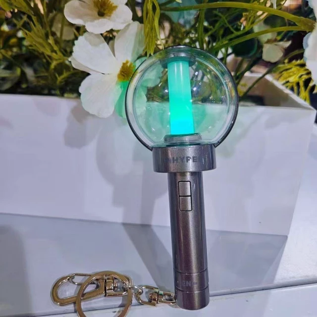 Alt view image 2 of 5 - ENHYPEN Ver.2 Mini Light Up Light Stick Keyring, Engene Bong LED Keychain, Concert Fan Merch Bag Charm Gift