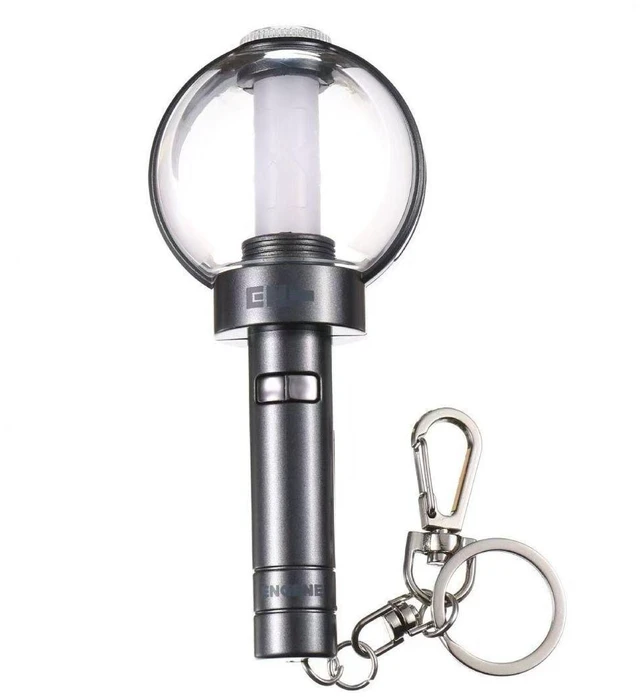 Main image of ENHYPEN Ver.2 Mini Light Up Light Stick Keyring, Engene Bong LED Keychain, Concert Fan Merch Bag Charm Gift