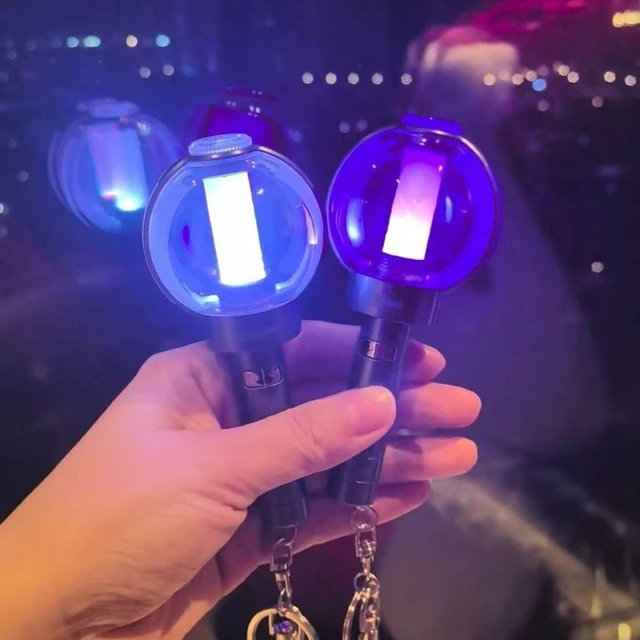 Alt view image 5 of 5 - ENHYPEN Ver.2 Mini Light Up Light Stick Keyring, Engene Bong LED Keychain, Concert Fan Merch Bag Charm Gift