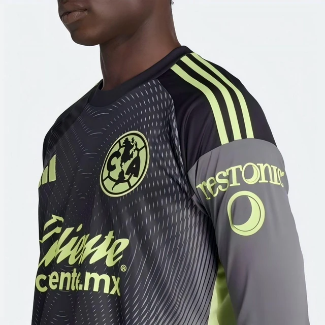 Alt view image 5 of 5 - Club America Men's L/S Goalkeeper Jersey 25/26
