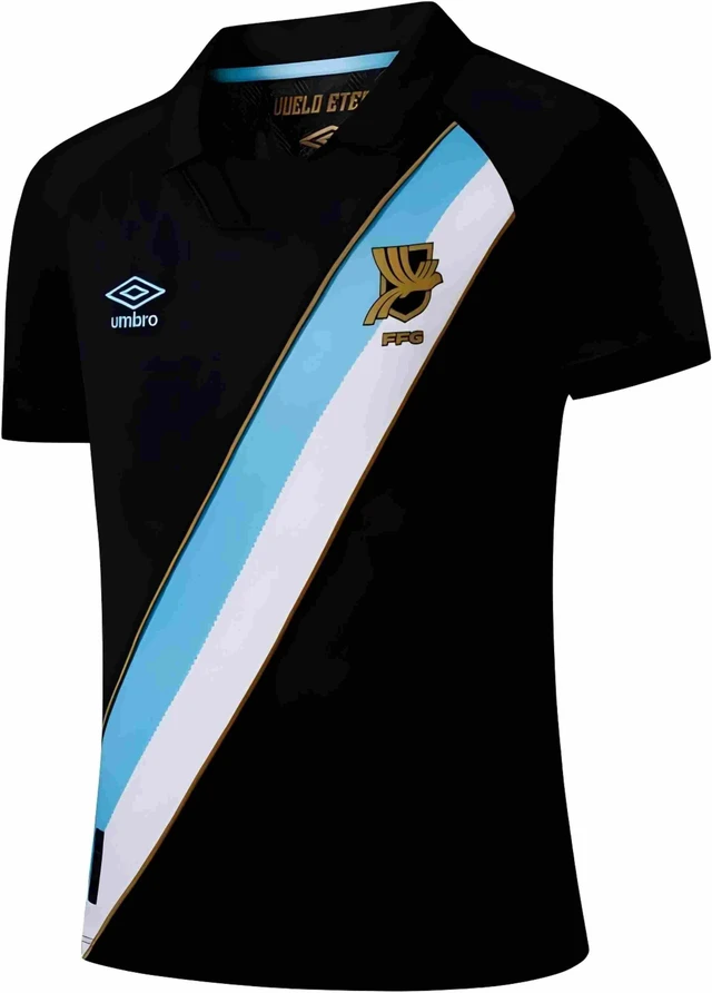 Main image of Umbro 2026 Men's Authentic Guatemala National Soccer Team Jersey XL 3XL Black