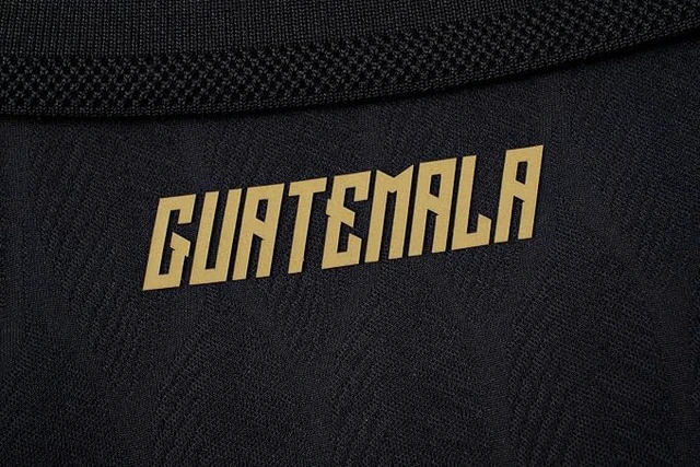 Alt view image 6 of 6 - Umbro 2026 Men's Authentic Guatemala National Soccer Team Jersey XL 3XL Black