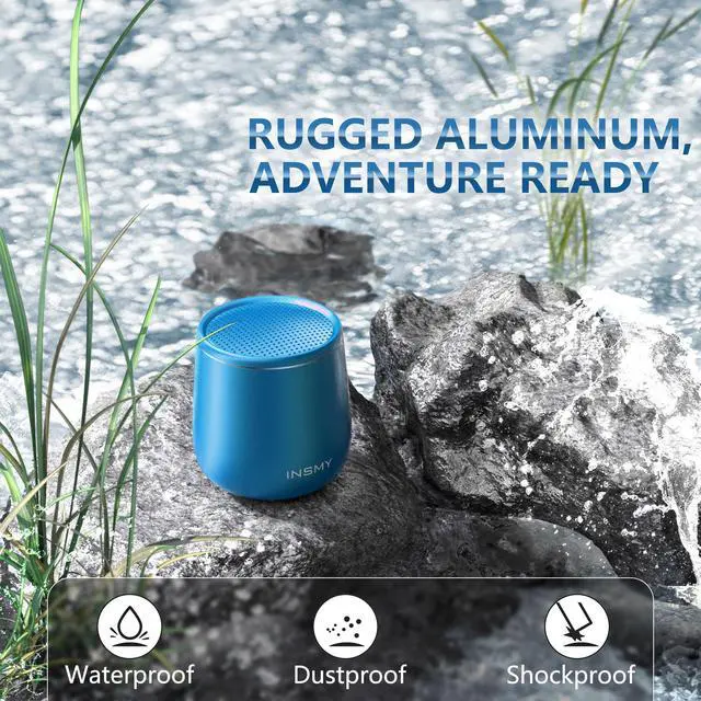 Alt view image 3 of 7 - Small Bluetooth Speaker, Waterproof Mini Portable Wireless Speakers