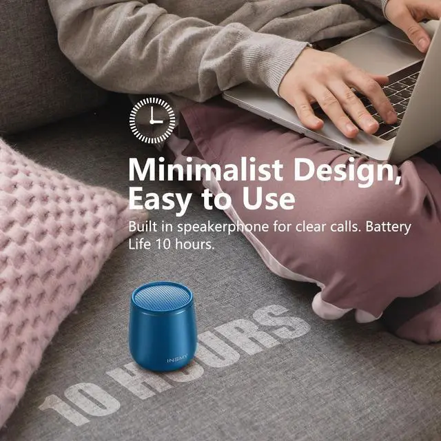 Alt view image 7 of 7 - Small Bluetooth Speaker, Waterproof Mini Portable Wireless Speakers