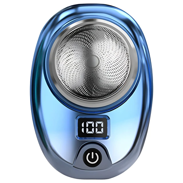 Alt view image 2 of 7 - New Upgrade Mini Electric Razor, Electric Shaver, Pocket Size Portable USB Rechargeable Waterproof Shavers Easy One-Button Use Suitable for Men