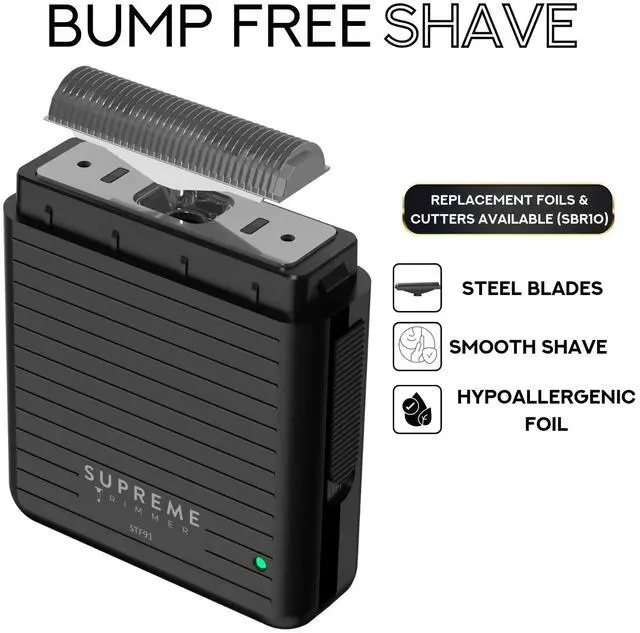 Alt view image 3 of 7 - Solo Lite Foil Shaver for Men | Rechargeable Electric Razor + 90 Min Runtime, Type-C USB Fast Charging | Lightweight Travel Shaver, Easy to Carry | STF91