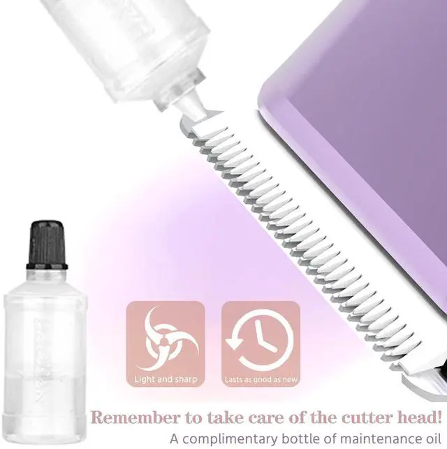 Alt view image 6 of 7 - 2 in 1 Women Electric Shaver - Dual Head Bikini Trimmer - IPX7 Waterproof - Wet & Dry Use - Body Hair Trimmer and Facial Hair Remover for Bikini, Underarm Leg, Private Area, Arm, Body, Face