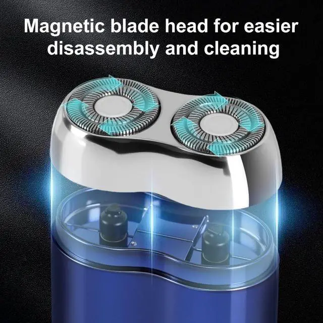 Alt view image 3 of 7 - 2026 New mini Electric Shaver for Men, Upgrade Pocket Dual Head Shaver.