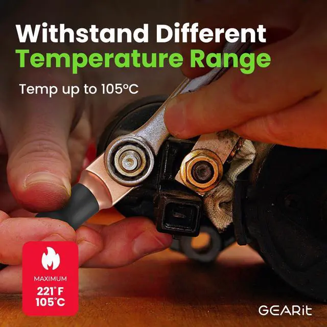 Alt view image 7 of 7 - 8 Gauge Wire, for Automotive Power/Ground, Battery Cable, Car Audio, RV, Amp, CCA, Automotive Wire, Amp Kit, Battery Cables, Wiring Kit, (25 feet Each- Black/Red)