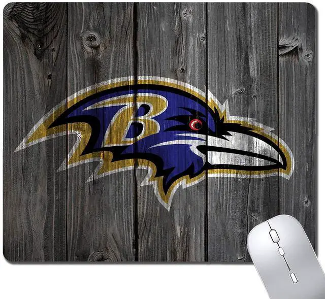 Main image of Wood Grain Design Sports Mouse Pad, Non-Slip Rubber Base, Gaming & Office Use, 10" x 8", 3mm Thick, Lycra & Rubber Material, Washable & Fade Resistant