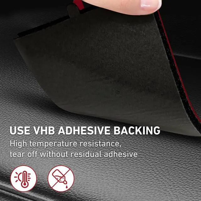 Alt view image 4 of 7 - Radar Detector Bracket with Dashboard Hook Ring Installation, No Installation Tools Required, Easy to Install, Compatible with Radar Detectors with Flat and Hard Bottom (2PCS)