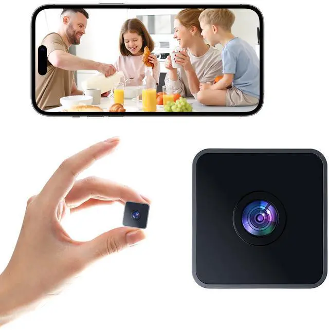 Main image of 2K Security Cameras - Indoor Camer - Spy Cameras -Nanny Camera - WiFi Wireless Cam - HD Surveillance Cam - Home Camer for Pet/Baby - with Night Vision - -Motion Detection Surveillance Cameras