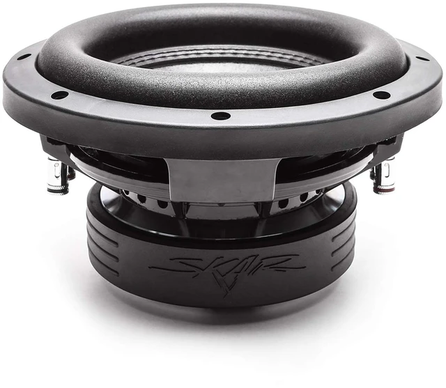 Alt view image 3 of 4 - VD-8 D4 8" 600W Max Power Dual 4 Ohm Shallow Mount Car Subwoofer