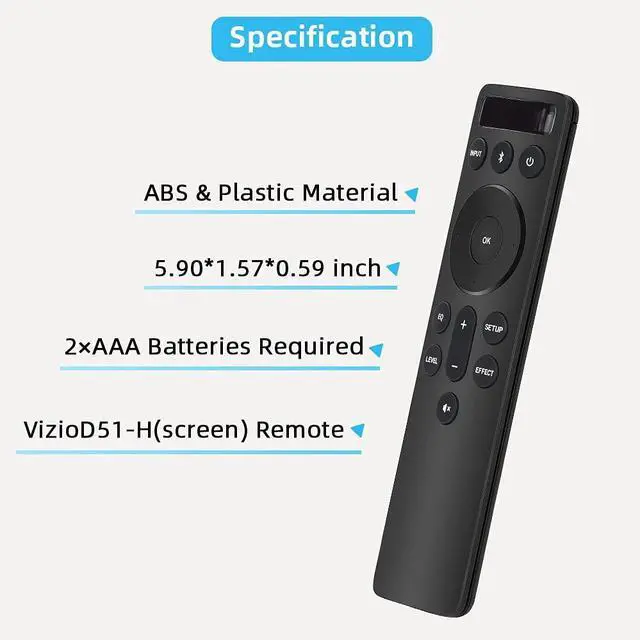 Vizio Soundbar Remote - Thumbnail 5