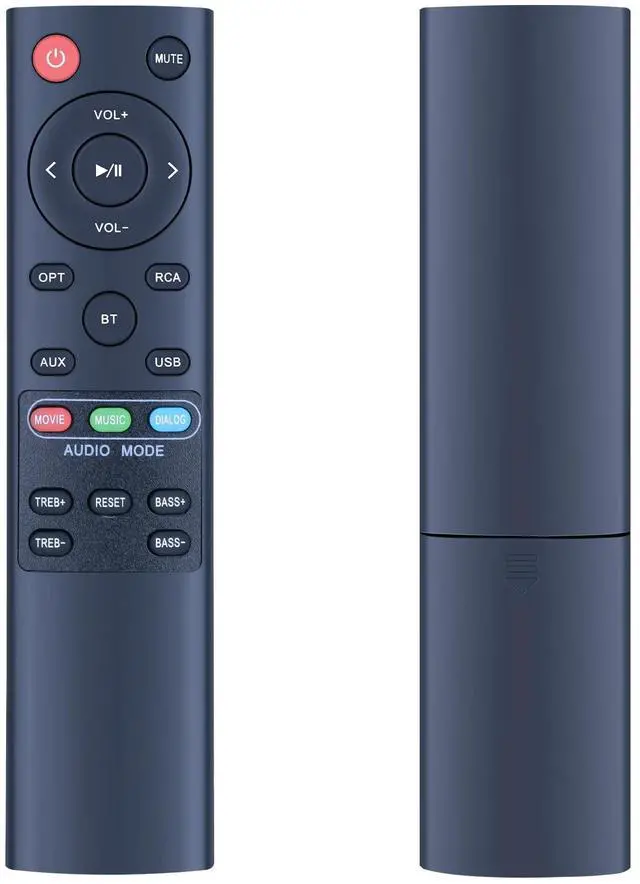 Main image of Replacement Sound Bar Remote Control for Norcent BYL Bestisan MEGACRA Soundbar Speaker, Compatible with Norcent MB-3221NS MB-3220 MB-2521 Soundbar Home Theater System