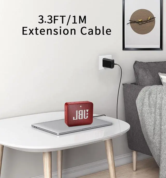 Alt view image 5 of 6 - USB Charger Charging Cable Cord Compatible with for JBL Charge 4, Charge 5, Charge 6, JBL Flip 5,Flip 6, Flip 7, JBL Pulse 4, Pulse 5, Clip4, Clip5, JRPOP Wireless Bluetooth Earphones Speakers