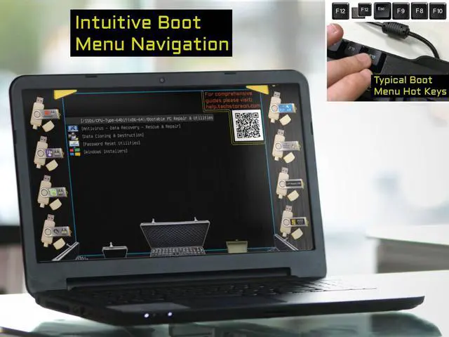 Alt view image 2 of 7 - Bootable USB Recovery Toolkit