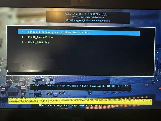 Alt view image 4 of 7 - Bootable USB for Install & Reinstall Window 10 and Window 11 with License Key, Software Tools for Recovery, Passwords resets, Machine troubleshooting. High Speed 64GB