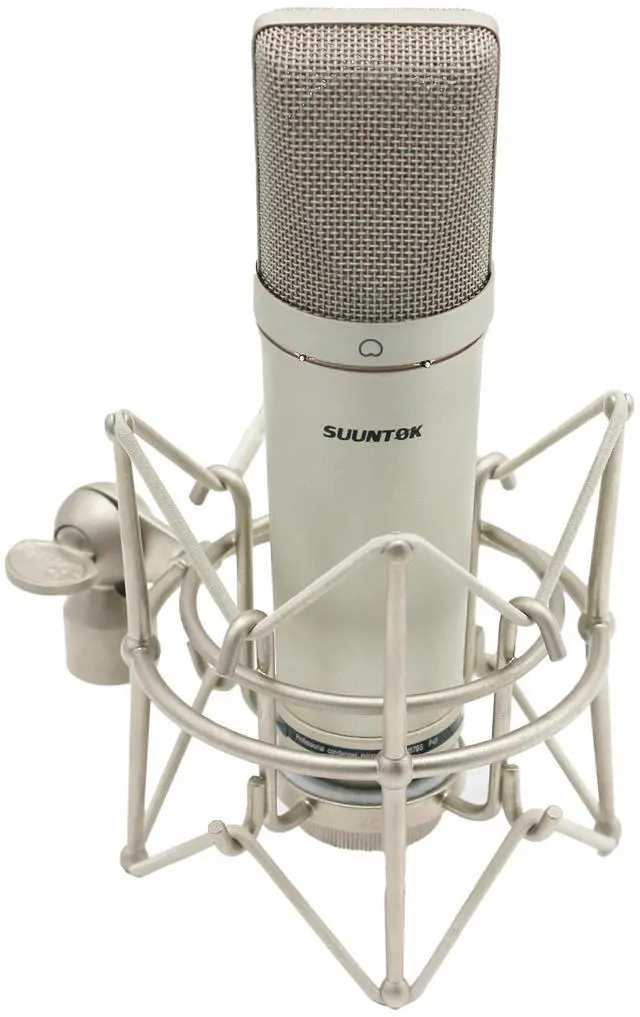 Main image of XLR Microphone, Professional Condenser Microphone with 34mm Large Diaphragm, Cardioid Studio Recording Mic Computer Gaming PC TM87KB Mic Kit for Singing, Podcasting, YouTube (Silver)