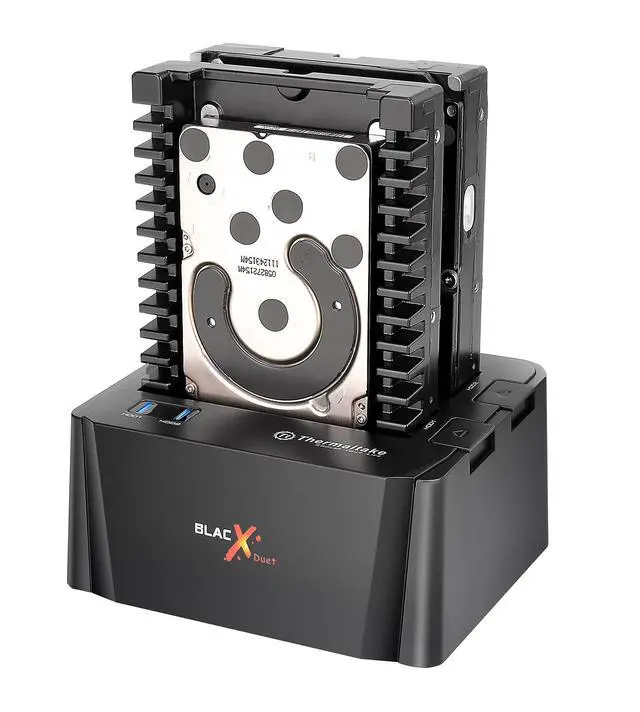 Alt view image 5 of 6 - ST0014U-D USA Direct BlacX Duet 2.5"/3.5" Sata I/II/III USB 3.0 External Hard Drive Enclosure Docking Station 2.5"