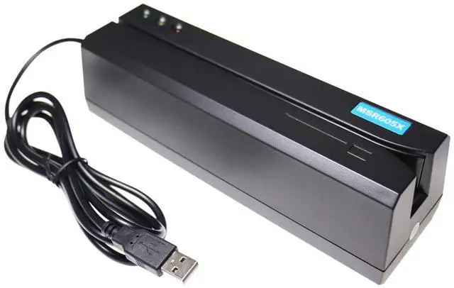 Main image of MSR605X USB Card Reader Writer Mag Swipe 3-Track Compatible w/ MSR206 MSR605 MSR606