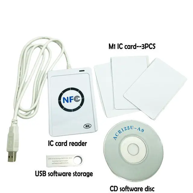 Alt view image 5 of 7 - NFC ACR122U Contactless IC Card Reader Writer/USB + SDK + IC Card