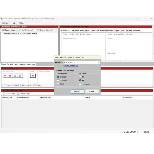 Alt view image 6 of 7 - NFC ACR122U Contactless IC Card Reader Writer/USB + SDK + IC Card