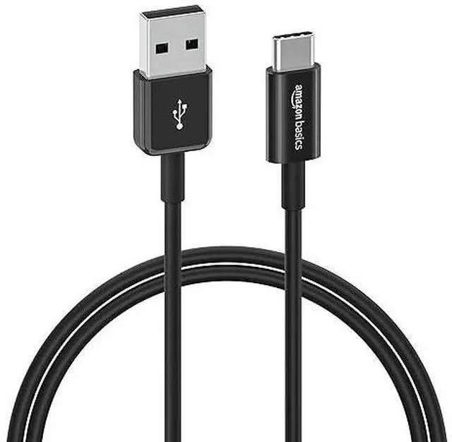 Main image of USB-C to USB-A 2.0 Fast Charger Cable, 480Mbps Data Transfer Speed, USB-IF Certified, for Apple iPhone 16/15, iPad, Samsung Galaxy, Tablets, Car, 3ft, Black