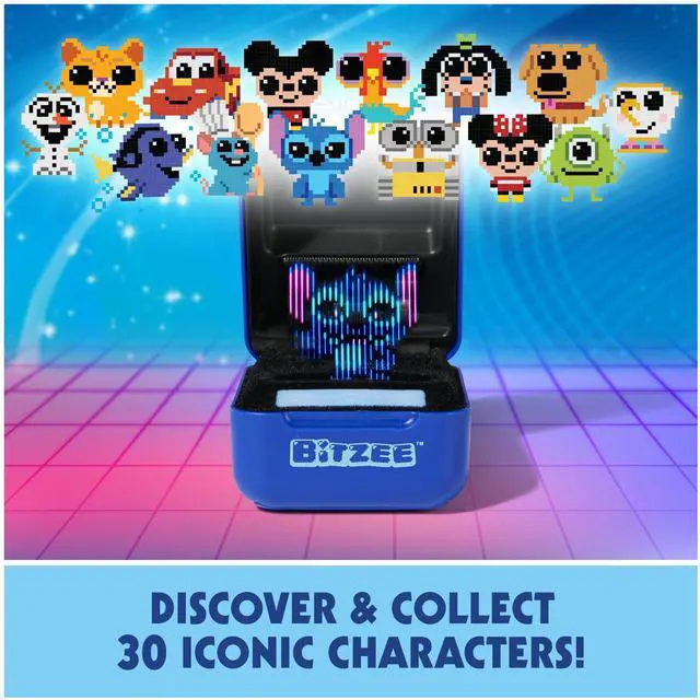 Alt view image 6 of 7 - Disney with 30 Interactive Characters Inside, Reacts to Swipes, Tilts & Taps, Disney Toys & Digital Pet Boys & Girls Toys