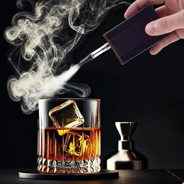 Alt view image 7 of 7 - Metal Smoke Machine,mini smoke machine for Photography, Parties, and Atmosphere Creation - Durable and Portable Fog Generator (black metal)