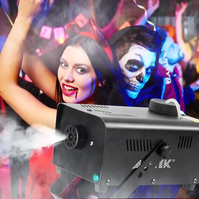 Alt view image 5 of 7 - Fog Machine, 500W Smoke Machine with Wireless Remote & Automatic Spray Function, Great for Halloween, Christmas, Wedding, Parties, DJ Performance & Stage Show
