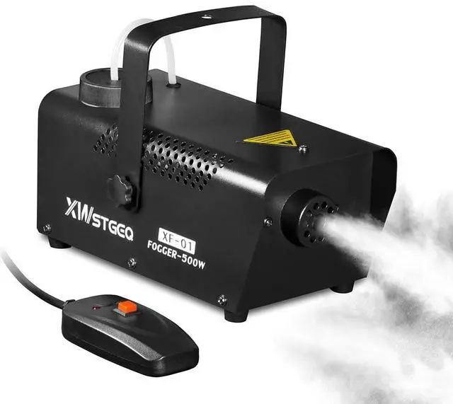 Main image of Fog Machine Smoke Machine for Halloween Parties Wedding Photography,500 Watt Portable Safe Fogger Machines with 2 Temperature Controllers