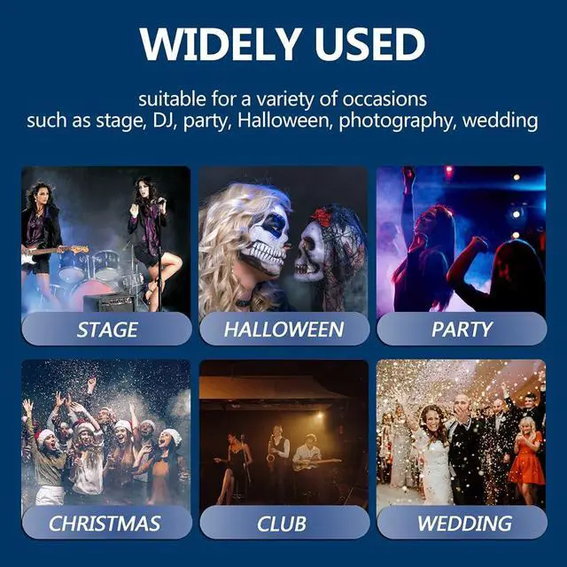 Alt view image 4 of 7 - Fog Machine Smoke Machine for Halloween Parties Wedding Photography,500 Watt Portable Safe Fogger Machines with 2 Temperature Controllers