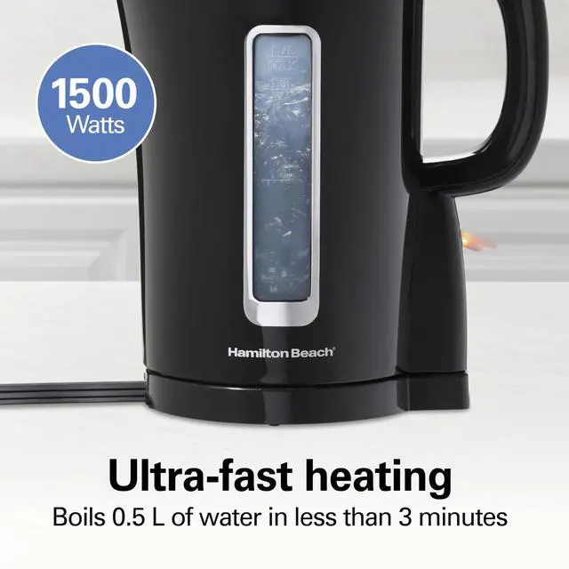 Alt view image 2 of 7 - 1.7 Liter Electric Tea Kettle, Water Boiler & Heater