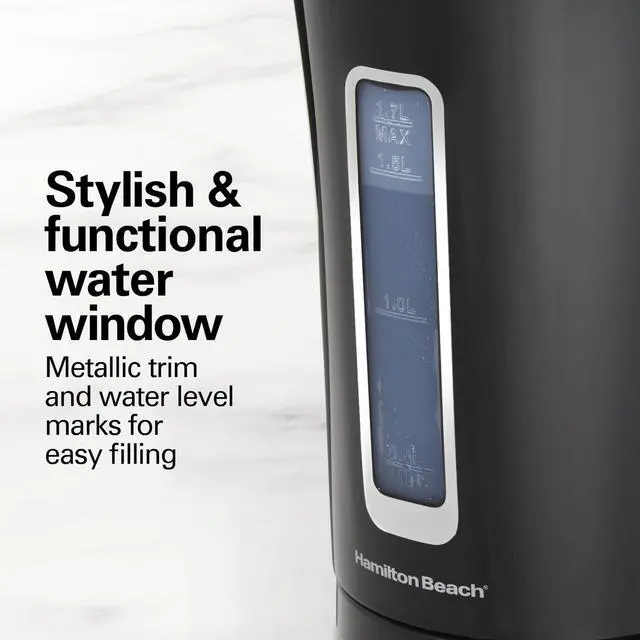 Alt view image 6 of 7 - 1.7 Liter Electric Tea Kettle, Water Boiler & Heater