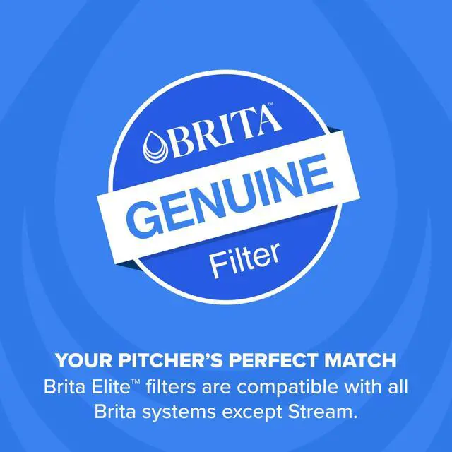 Alt view image 7 of 7 - Standard Water Filter for Pitchers and Dispensers, Reduces Copper, Cadmium and Mercury Impurities, Lasts Two Months or 40 Gallons, Includes 6 Filters for Pitchers