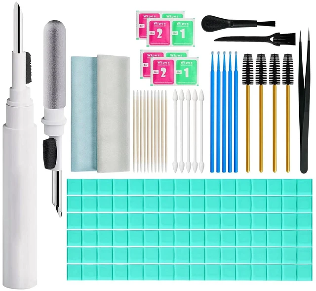 Main image of Airpods Cleaner Kit 221 Pcs Earbud Cleaning Putty Remove Ear Wax Phone Cleaning kit Cleaner Pen Brush Microfiber Cloth for Airpods Pro/1/2/3 Charging Case Headphones Camera Hearing Aids