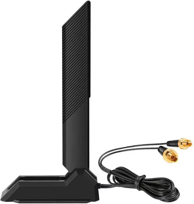 Main image of WiFi 7 Gaming Motherboard Magnetic Base Antenna with Push-On Connector (NOT RP-SMA) for ASUS ROG Strix ASUS TUF/ROG Crosshair/Prime/ProArt Series WiFi 7 Gaming Motherboard