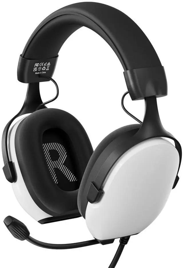 Main image of Gaming Headsets with Mic for Xbox,PS4,PS5,Switch,PC,7.1 Surround Sound Gmaing Headphones with Noise Cancelling Microphone,50MM Dynamic Drivers, 3.5MM Audio Jack-White